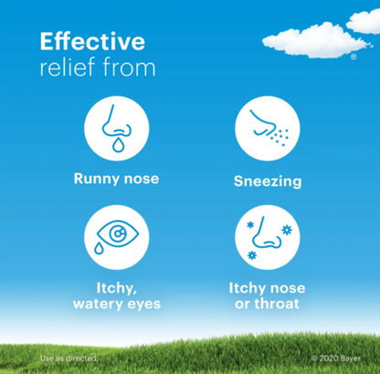 Claritin Children's 24-Hour Non-Drowsy Allergy Grape Chewable Tablet, 60 Count - GOODSZON Discount Store