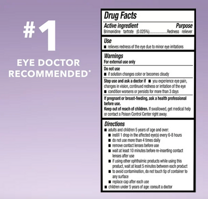Lumify Redness Reliever Eye Drops - .25 Oz / 7. 5 Ml - GOODSZON Discount Store