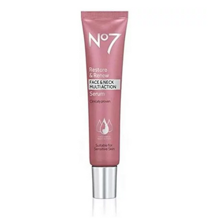 No7 Restore & Renew Face & Neck Multi Action Serum - 1 oz - GOODSZON Discount Store
