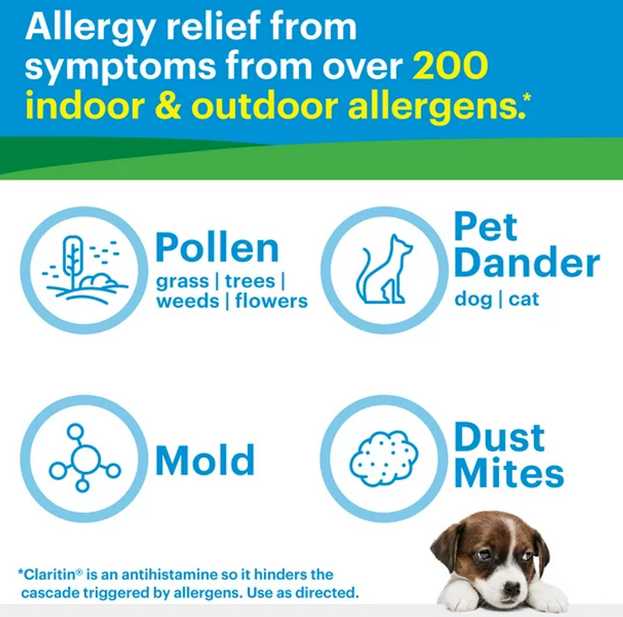 Claritin 24 Hour Allergy Medicine, Antihistamine Tablets, 10 mg, 70 Ct - GOODSZON Discount Store