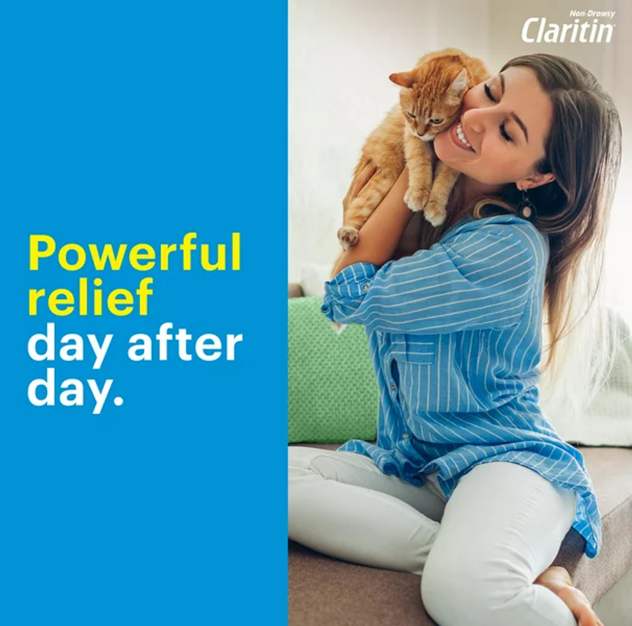Claritin 24 Hour Allergy Medicine, Antihistamine Tablets, 10 mg, 70 Ct - GOODSZON Discount Store