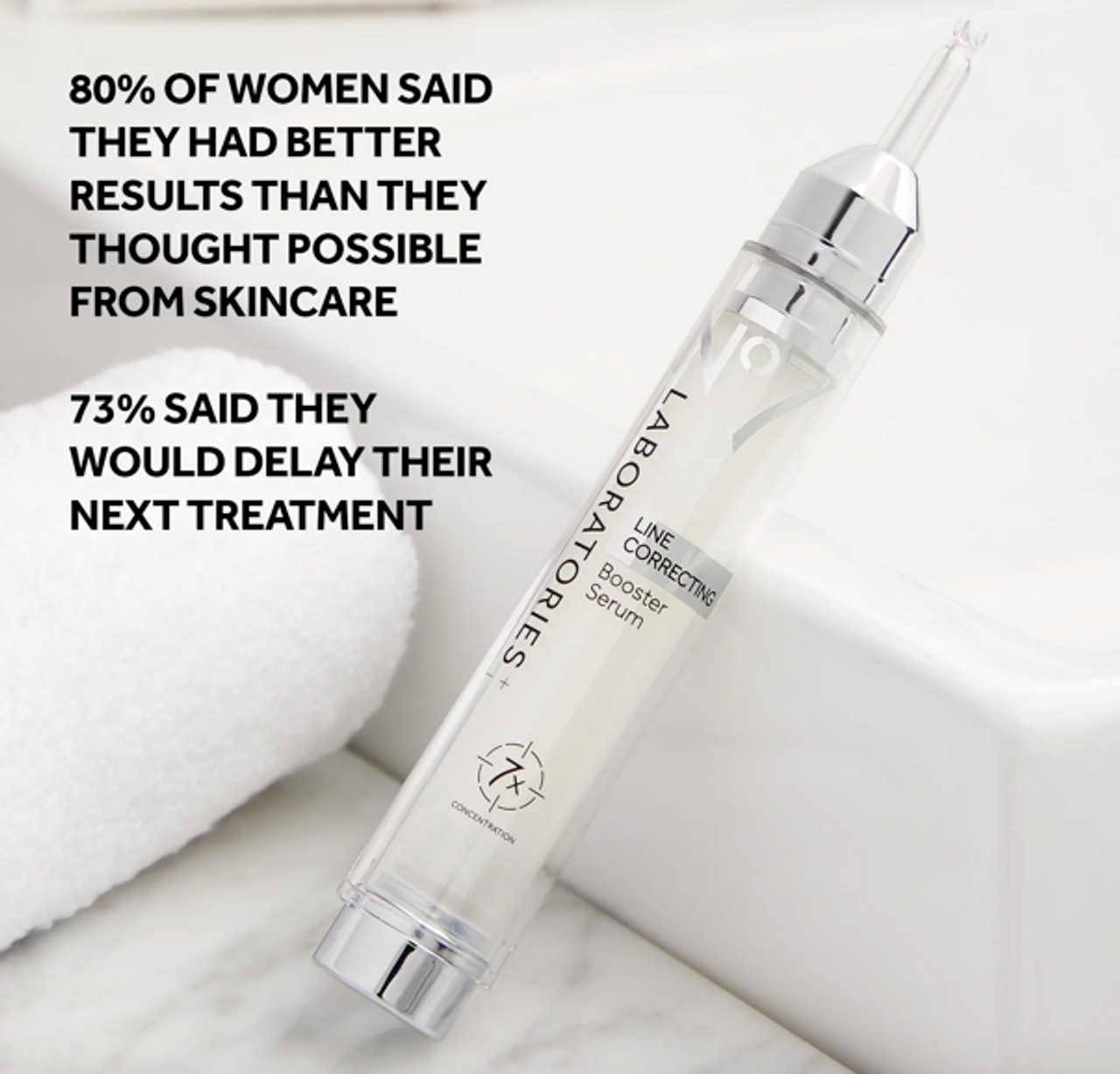 No7 Laboratories Line Correcting Booster Serum 0.5 fl oz/ 15 mL - GOODSZON Discount Store