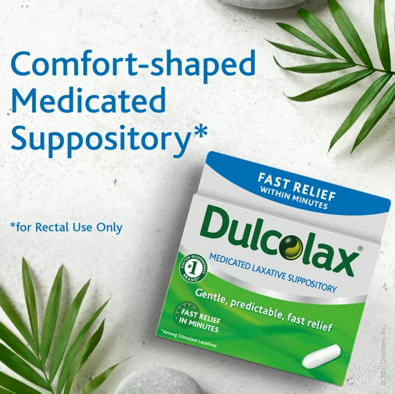 Dulcolax Laxative Suppositories (16 Ct) Fast, Gentle Relief - GOODSZON Discount Store