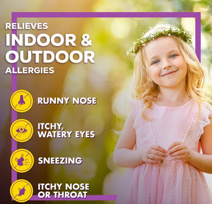 Allegra Children's Non-Drowsy Meltable Tablets ,12 HR Allergy Relief, 24 Ct - GOODSZON Discount Store