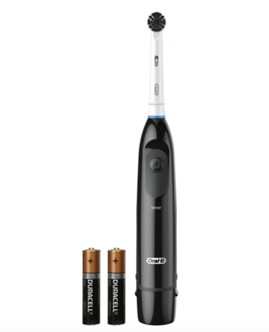 Oral-B Clinical Charcoal Battery Electric Toothbrush, Black - GOODSZON Discount Store