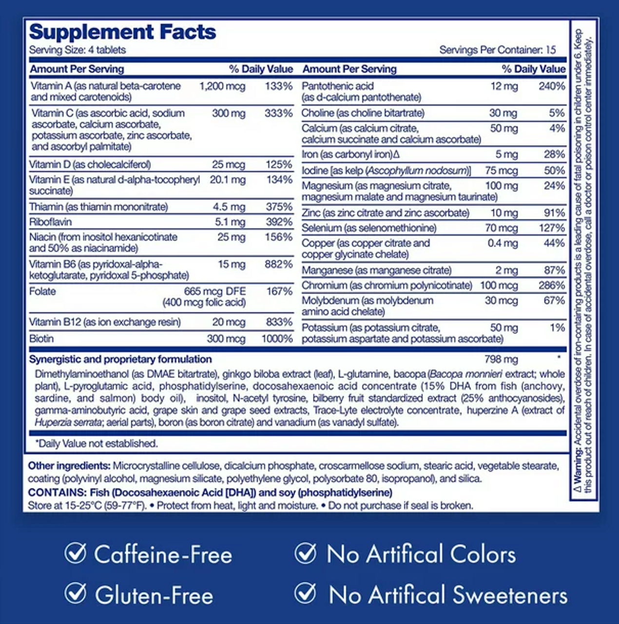 Focus Factor Extra Strength 60ct- Memory, Concentration, Focus Brain Supplement - GOODSZON Discount Store