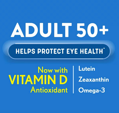 Ocuvite® Adult 50+ Eye Vitamins and Mineral Supplements with Lutein, Zeaxanthin and Omega-3–fromBausch + Lomb –50 Soft Gels - GOODSZON Discount Store
