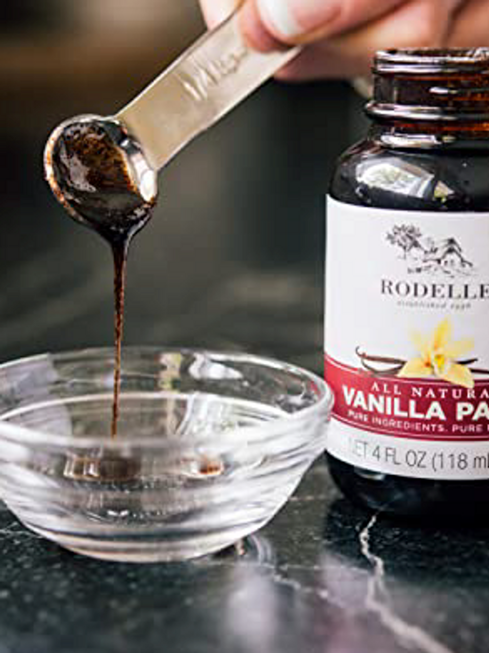 Rodelle All Natural Vanilla Paste Extract, 4 Fl Oz - GOODSZON Discount Store