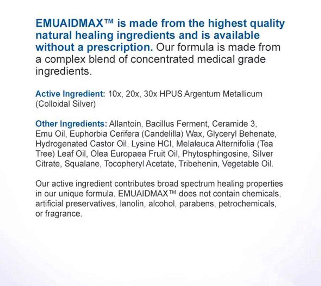 EmuaidMAX First Aid Ointment 0.5oz - GOODSZON Discount Store