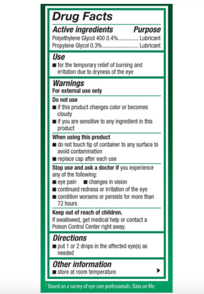 Systane Lubricant Eye Drops For Dry Eyes Symptoms, 15Ml - GOODSZON Discount Store