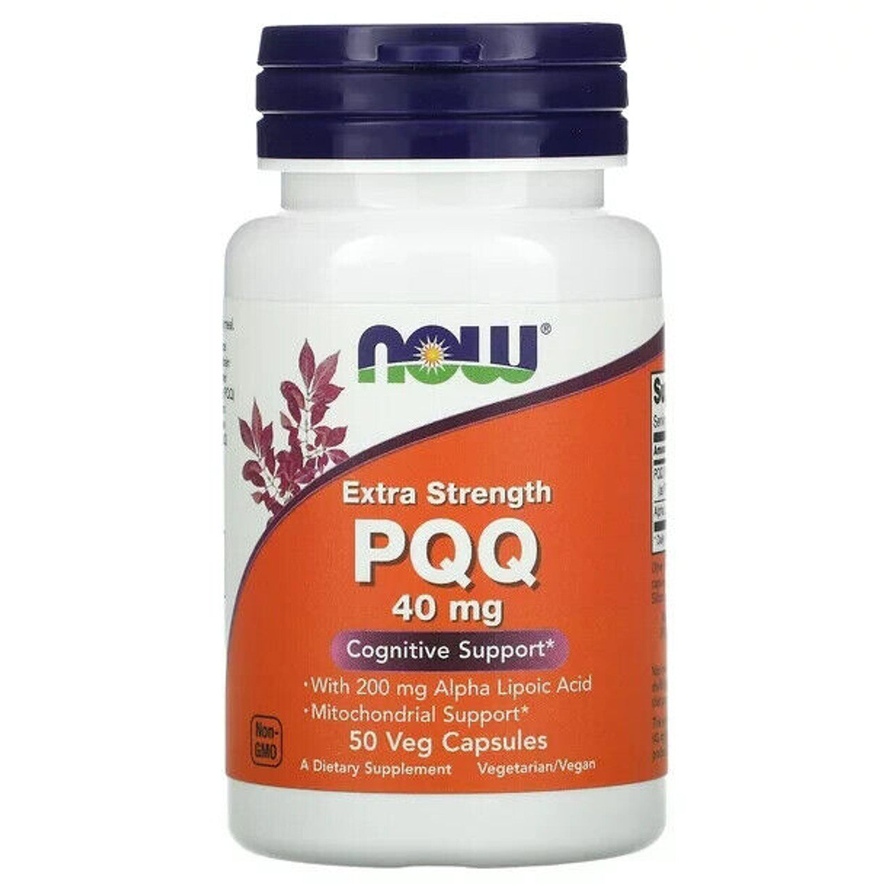 NOW Foods Extra Strength PQQ, 40 mg, 50 Veg Capsules - GOODSZON Discount Store