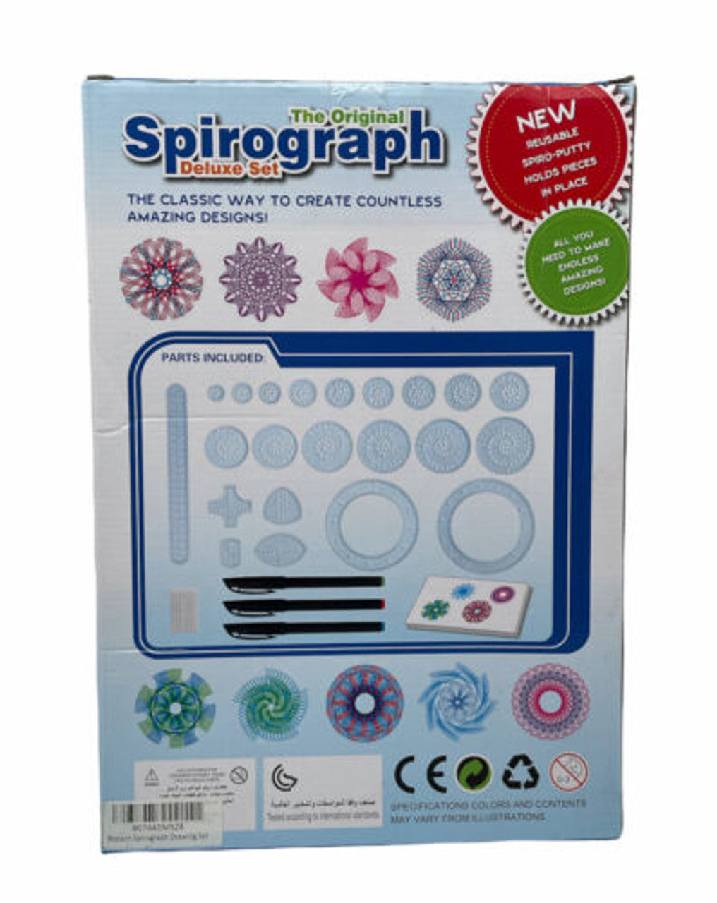 RIOTECH Spirograph Drawing Set Creative Drawing Classic Educational toys 8+ - GOODSZON Discount Store