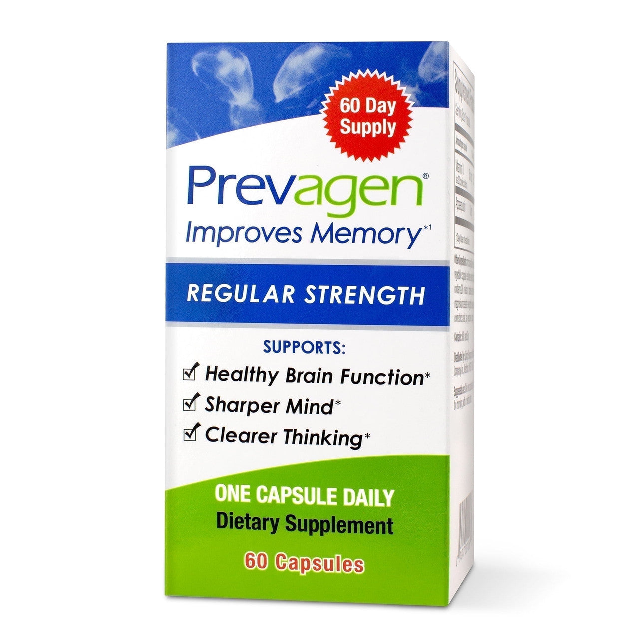 Regular Strength Capsules Improves Memory 60 ea - GOODSZON Discount Store