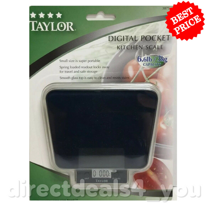 Taylor Digital Pocket Kitchen Scale # 3875 - GOODSZON Discount Store