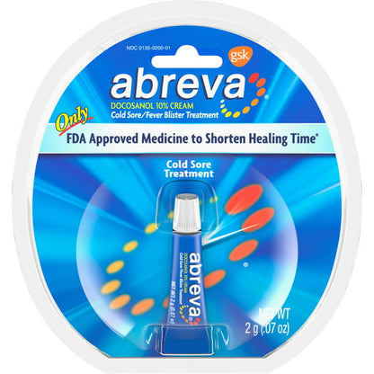 Abreva Docosanol 10% Fever Blister and Cold Sore Treatment, 0.07 Oz Exp 2024 - GOODSZON Discount Store