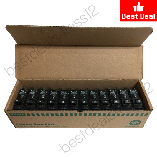 Siemens Q120H Miniature 20A Pack of 12 Black - GOODSZON Discount Store