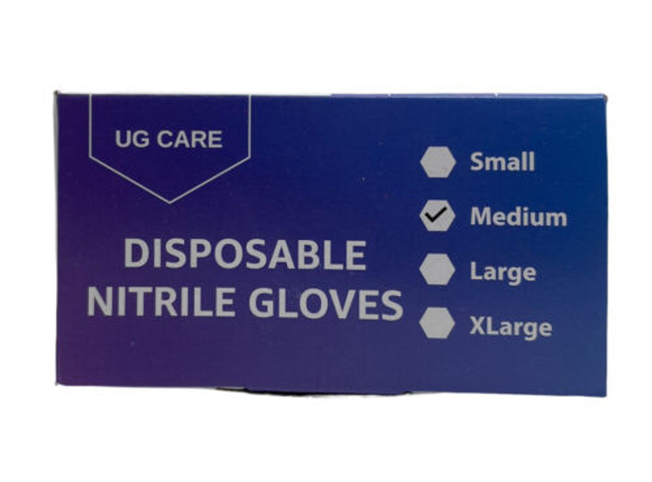 UG Care Disposable Nitrile Gloves Medium 500 pc - GOODSZON Discount Store