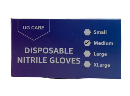 UG Care Disposable Nitrile Gloves Medium 500 pc - GOODSZON Discount Store