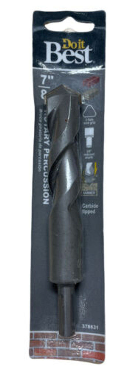 Do it Best 7/8 In. x 6 In. Rotary Percussion Masonry Drill Bit 205831DB Pack 2 - GOODSZON Discount Store