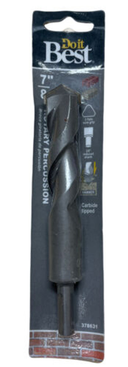 Do it Best 7/8 In. x 6 In. Rotary Percussion Masonry Drill Bit 205831DB Pack 2 - GOODSZON Discount Store