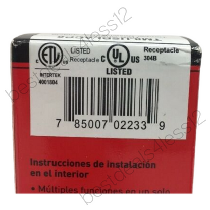 Pass & Seymour TM8-USBLACC6 USB Charger Tamper-Resistant Receptacle - GOODSZON Discount Store