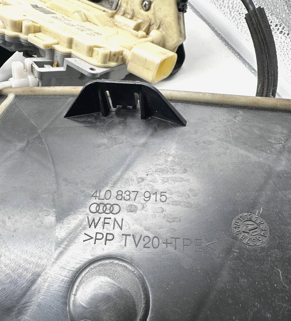 07-15 Audi Q7 Left Driver Front Door Lock Latch ACTUATOR & Access Cover Trim PAN - GOODSZON Discount Store