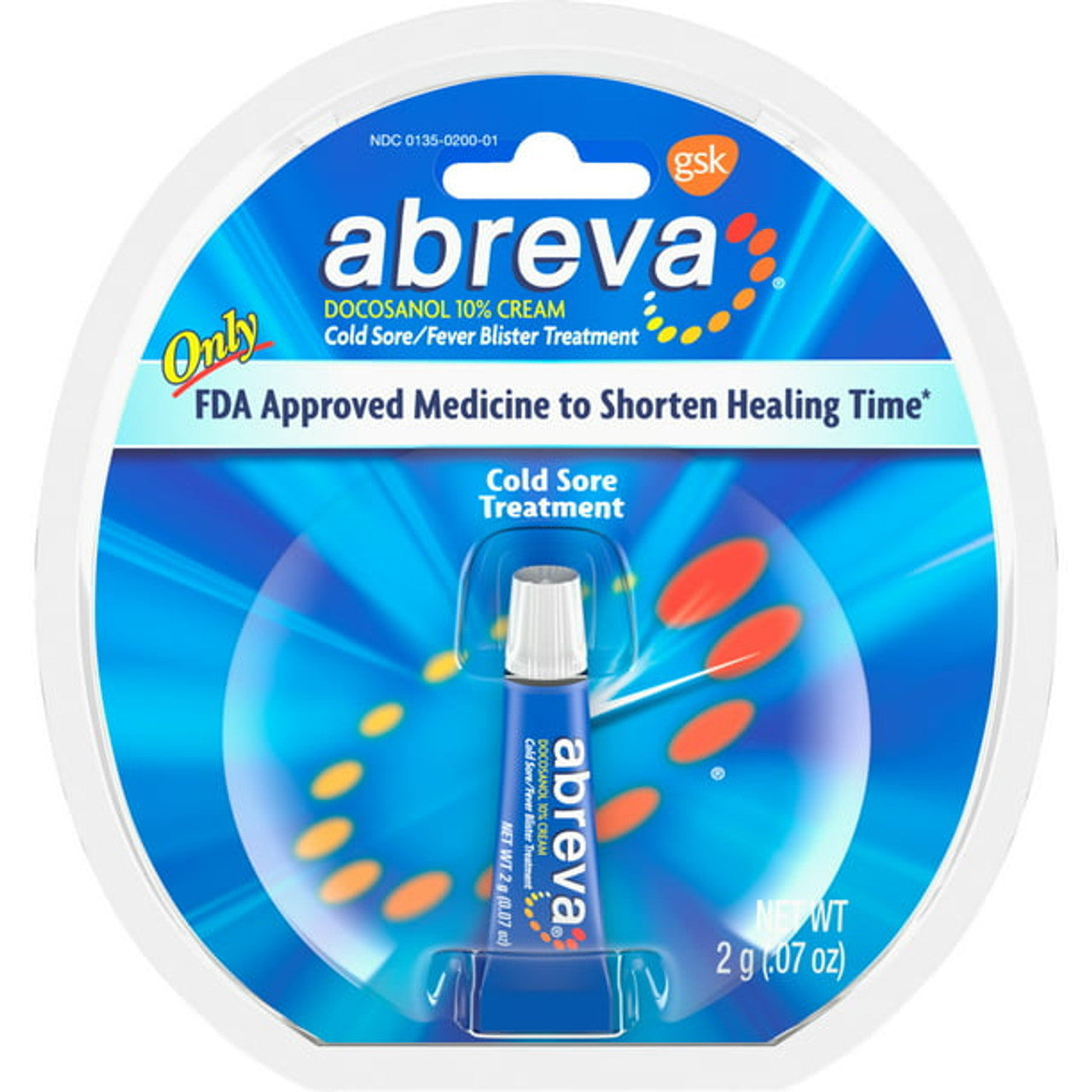 Abreva Docosanol 10% Fever Blister and Cold Sore Treatment, 0.07 Oz Exp 2024 - GOODSZON Discount Store