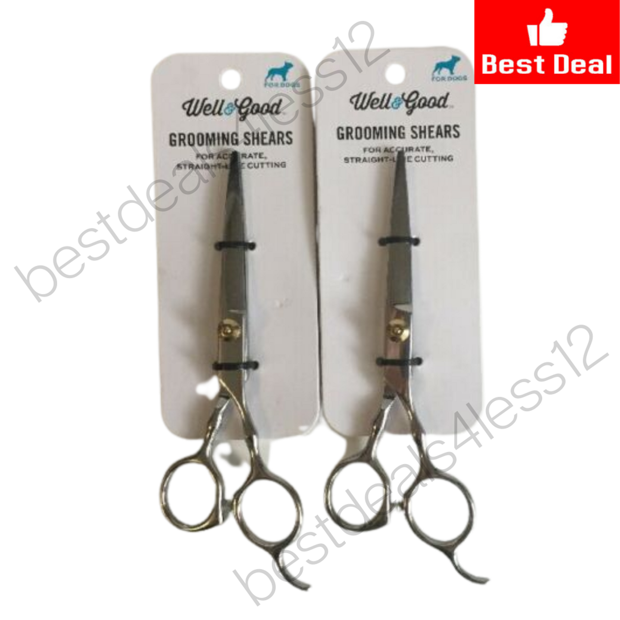 Petco Well & Good Grooming Thinning Shears for Dogs Pack of 2 - GOODSZON Discount Store