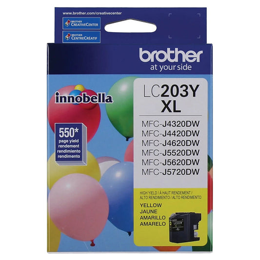 Brother LC 203 Yellow Ink Cartridge High Yield (LC203YS) 1106362 - GOODSZON Discount Store
