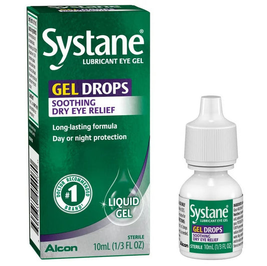 Systane Lubricant Eye Gel Drops, 10-mL (Packaging May Vary)