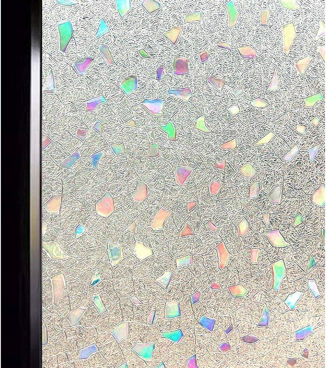 DUOFIRE Premium Window Film Color Gems Privacy Window Film DS170 0.6 m x 2m - GOODSZON Discount Store