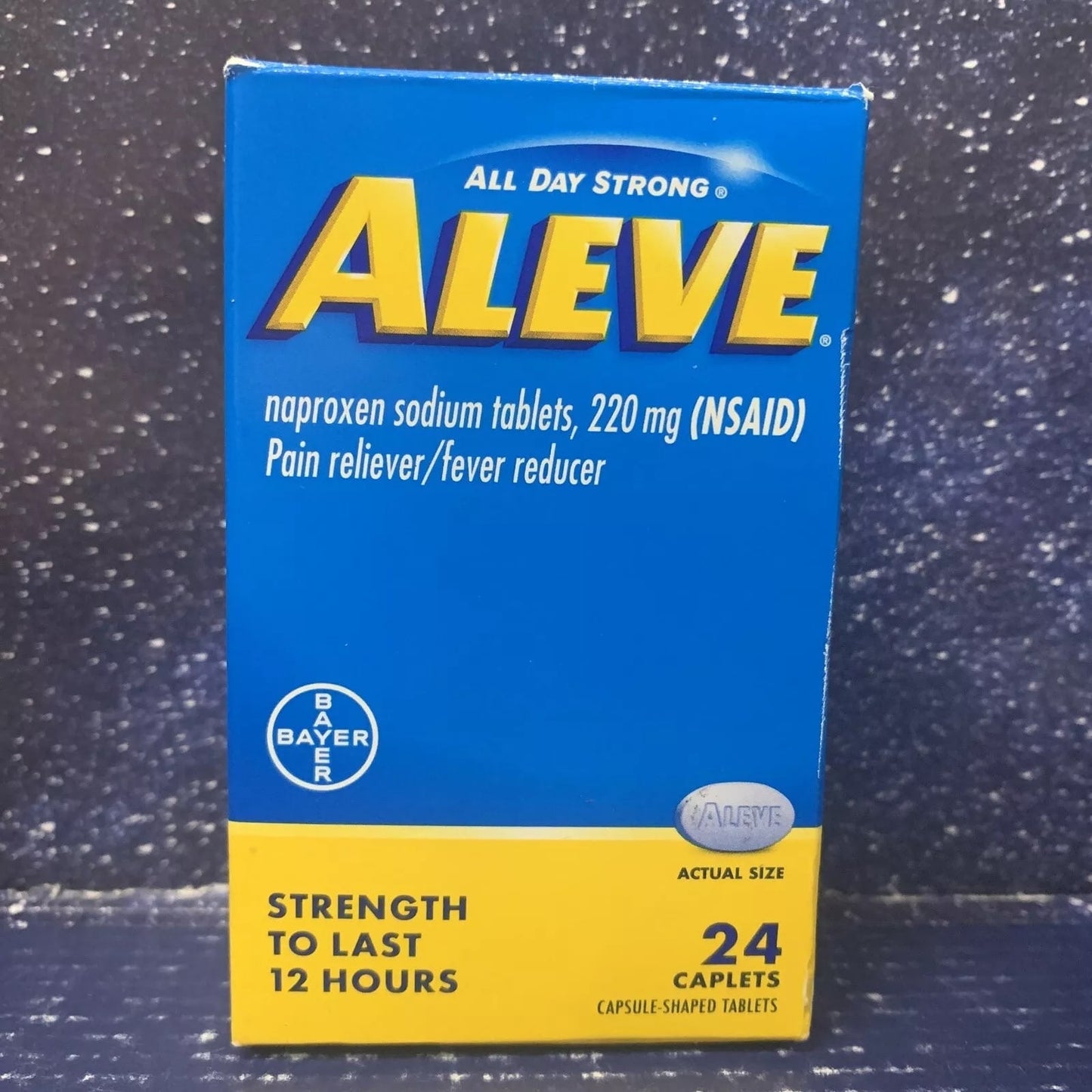 Aleve Pain Reliever/Fever Reducer Caplets, 24 ea (Pack of 6) - GOODSZON Discount Store