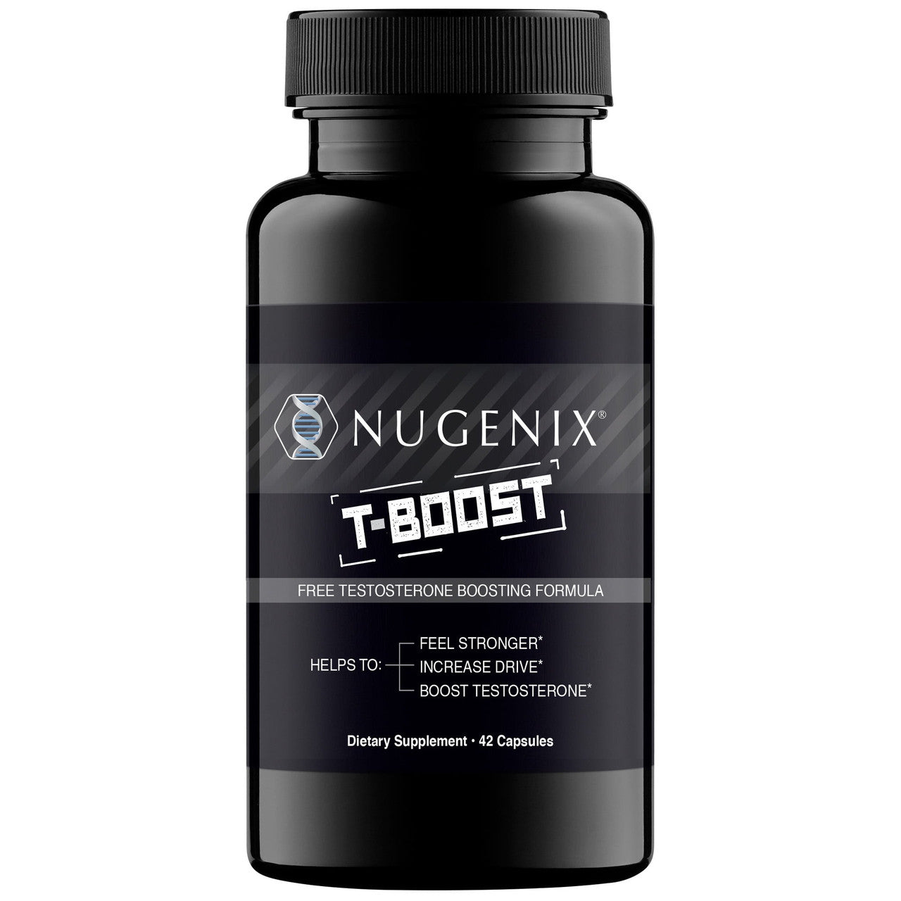 Nugenix T Boost - Free Testosterone Booster for Men, Hormone Supplement, 42 Count, 14 Day Supply - GOODSZON Discount Store
