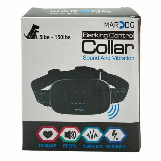 MARDOG No Bark Control Collar for Small Medium Large Dogs 5 lbs - 150 lbs - GOODSZON Discount Store