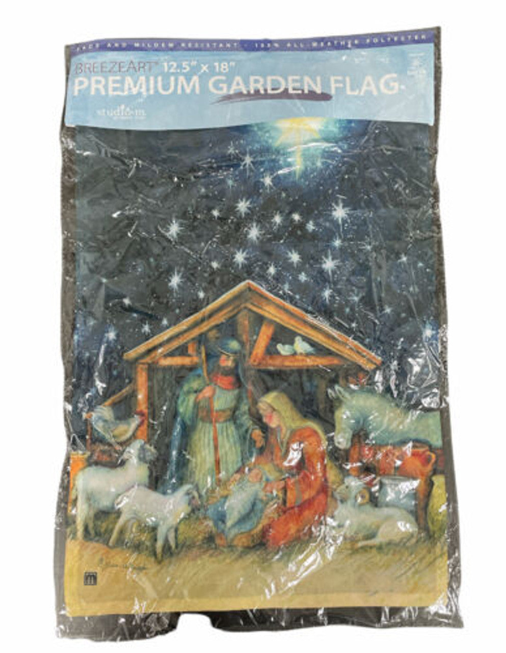 MagnetWorks MAIL34012 Holy Night Garden Flag 12.5" x 18" - GOODSZON Discount Store