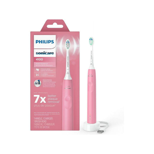 4100 Rechargeable Toothbrush , Deep Pink - GOODSZON Discount Store