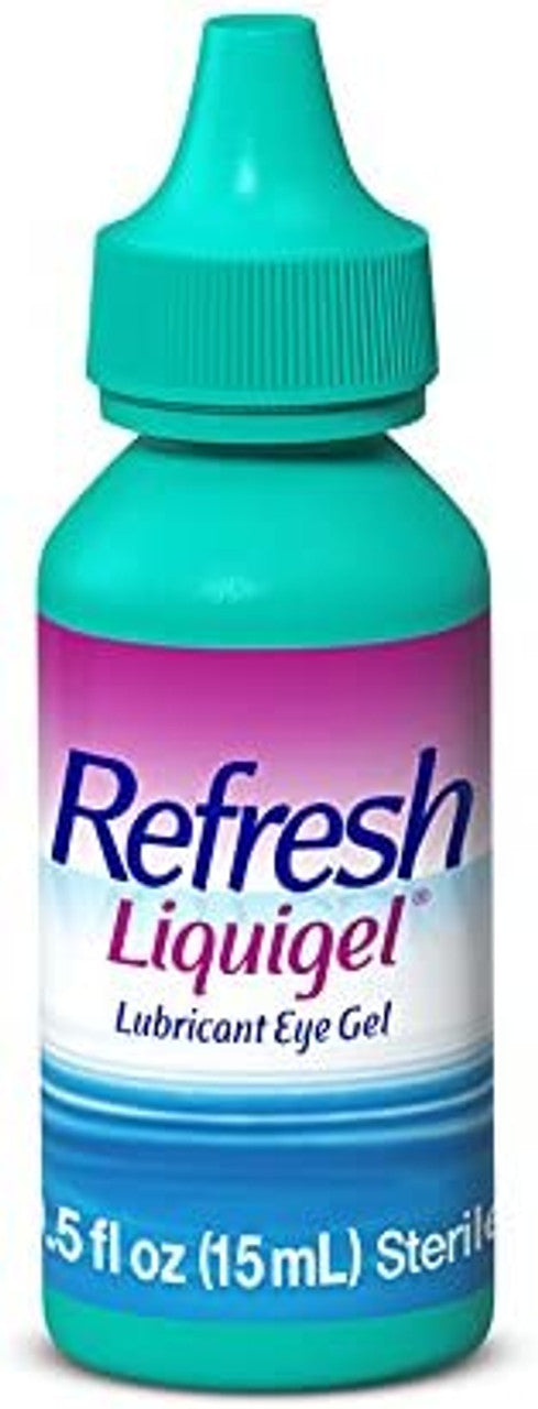 Refresh Liquigel Lubricant Eye Gel Preserved Tears, 0.5 fl oz (15 mL) - GOODSZON Discount Store