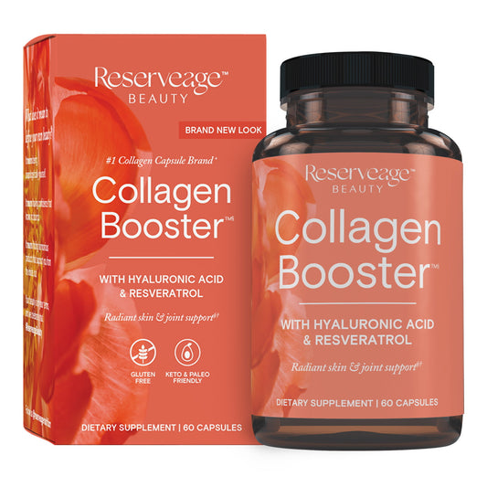 Reserveage, Collagen Booster, Skin and Joint Supplement, Supports Healthy Collagen Production, 60 Capsules (30 Servings) - GOODSZON Discount Store