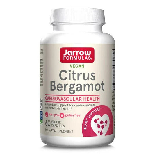 Jarrow Formulas Citrus Bergamot 500 mg - 60 Servings (Veggie Caps) Exp 2025 - GOODSZON Discount Store