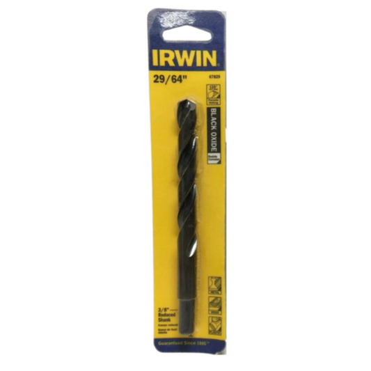 IRWIN Black Oxide 67829 29/64" 135 Split Point Drill Bit - GOODSZON Discount Store
