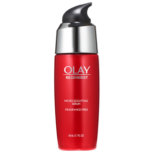 Olay Regenerist Micro-Sculpting Serum, Fragrance Free Face Moisturizer 1.7 fl oz - GOODSZON Discount Store