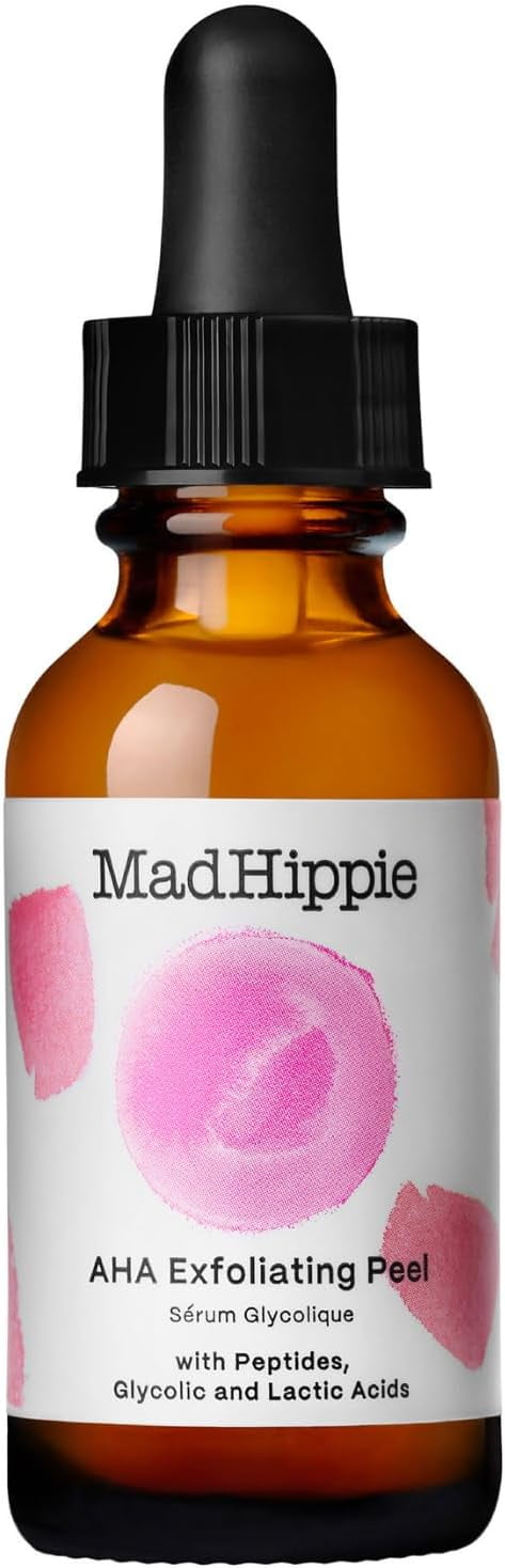 AHA Exfoliating Peel, 1.02 fl oz (30 ml), Mad Hippie - GOODSZON Discount Store