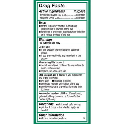 Systane Lubricant Eye Drops, 0.5 fl oz bottle Pack of 2 - GOODSZON Discount Store