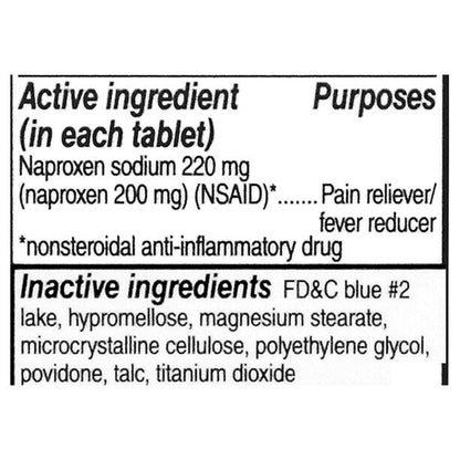 Aleve All Day Strong Naproxen Sodium 24 Tablets, 220 mg Exp 09/24, 1/25 Pack 2 - GOODSZON Discount Store