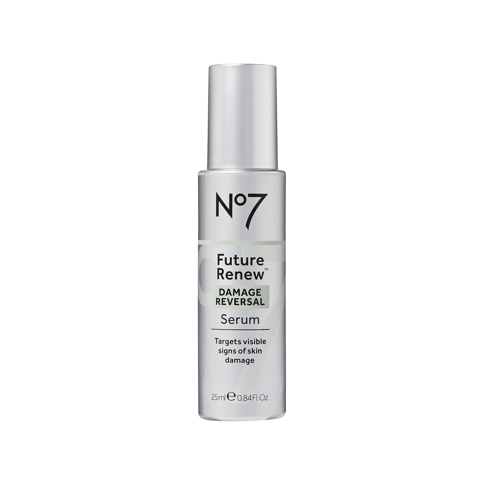 No7 Future Renew Damage Reversal Facial Serum with Peptides & Hyaluronic Acid, All Skin Types, 0.84 oz - GOODSZON Discount Store