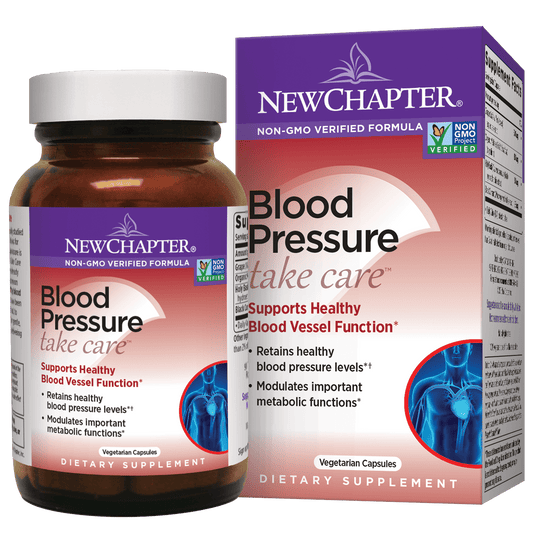 New Chapter Blood Pressure Take Care Vegetarian Capsules, 30 Ct - GOODSZON Discount Store