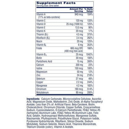 One A Day Women's 50+ Multivitamin 65 Tablets - GOODSZON Discount Store