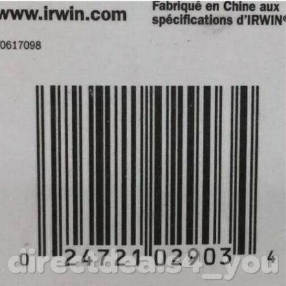 Irwin 3/8" Drill Bit 5026009 Pack of 6 - GOODSZON Discount Store
