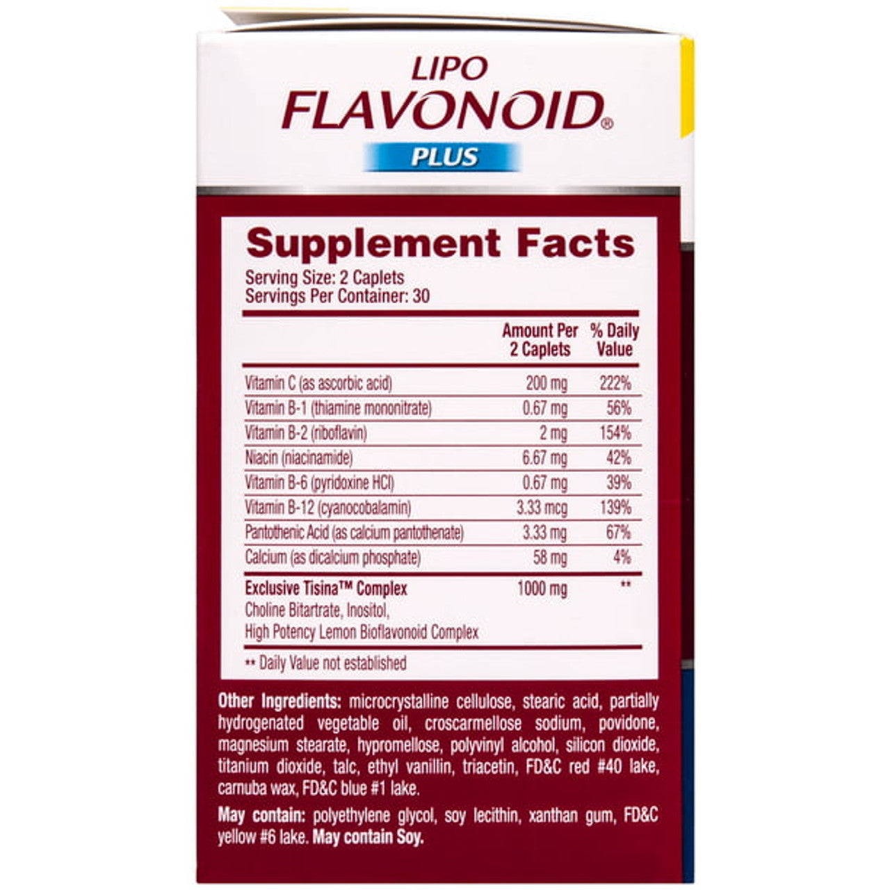 Lipo-Flavonoid Plus, Day/Night Kit Tinnitus Relief, OTC Ear Health Vitamins, 90 Caplets - GOODSZON Discount Store