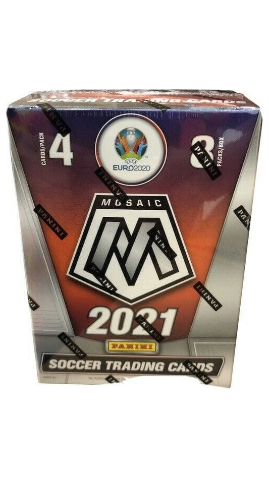 2021 Panini mosaic UEFA Euro Soccer Trading Cards Blaster Box - GOODSZON Discount Store